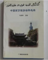 书籍 中国南方回族谱牒选编的封面