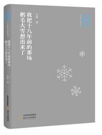 我把十八年前的那场鹅毛大雪想出来了