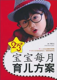 书籍 2-3岁宝宝每月育儿方案的封面