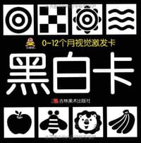 0-12个月视觉激发卡·黑白卡 - 冯微焱 编