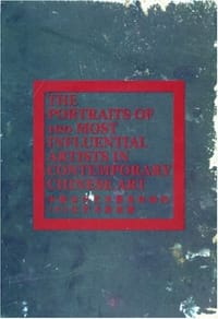 书籍 中国当代最具影响的100位艺术家肖像的封面