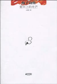 书籍 麦田上的光芒-海子诗传的封面