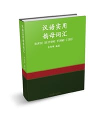书籍 汉语实用韵母词汇的封面