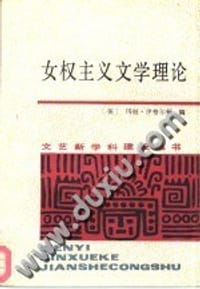 书籍 女权主义文学理论的封面