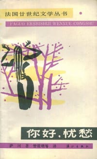 书籍 你好，忧愁的封面