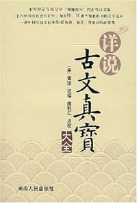 书籍 详说古文真宝大全的封面
