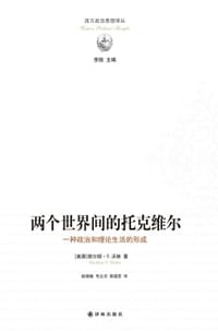 书籍 两个世界间的托克维尔的封面