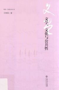 书籍 文学、文化与公共性的封面