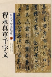 书籍 智永真草千字文的封面