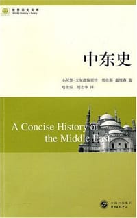 书籍 中东史的封面