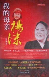 书籍 我的母亲杨沫的封面