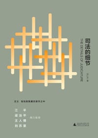 书籍 司法的细节的封面