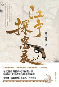 书籍 江宁探案录的封面