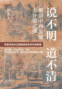 书籍 说不明 道不清：明清中西发展大分流之谜的封面