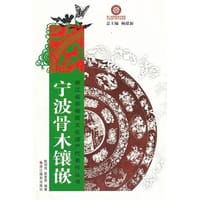 书籍 宁波骨木镶嵌的封面