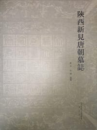 书籍 陕西新见唐朝墓志的封面