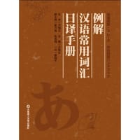 书籍 例解汉语常用词汇日译手册的封面