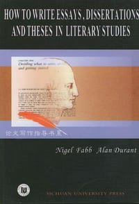 How to Write Essays, Dissertations and Theses in Literary Studies
