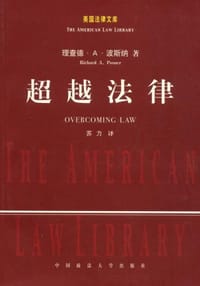 书籍 超越法律的封面
