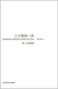 书籍 二十夜和一天的封面