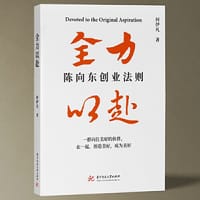 书籍 全力以赴 陈向东创业法则的封面