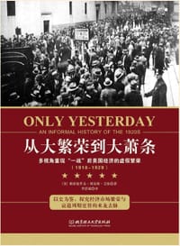 书籍 从大繁荣到大萧条的封面