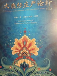书籍 大乘经庄严论释（全二册）的封面