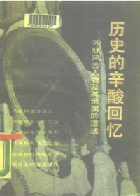 书籍 历史的辛酸回忆的封面