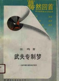 书籍 武夫治国梦的封面