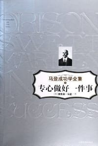 书籍 专心做好一件事的封面