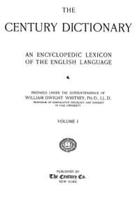 The Century Dictionary