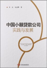 书籍 中国小额贷款公司实践与发展的封面
