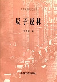 书籍 辰子说林的封面