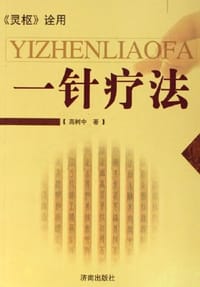 书籍 一针疗法的封面