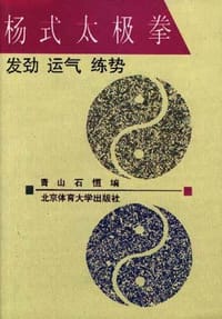 书籍 杨式太极拳发劲运气练势的封面