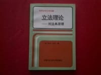 书籍 立法理论的封面