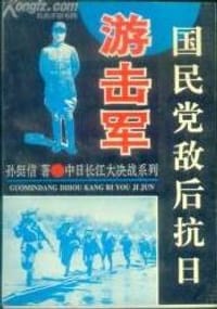 书籍 国民党敌后抗日游击军的封面