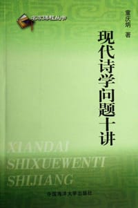 书籍 现代诗学问题十讲的封面