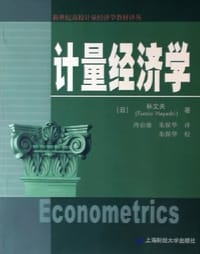 书籍 计量经济学的封面