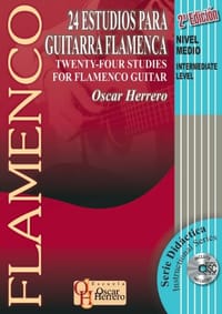 24 Estudios Para Guitarra Flamenca/Twenty-Four Studies For Flamenco Guitar