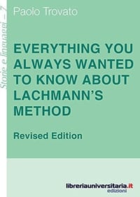 Everything you always wanted to know about Lachmann's method