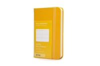 2014 Moleskine Extra Small Golden Yellow Weekly Horizontal