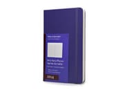 2014 Moleskine Large Purple Hard Daily Diary