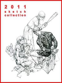 书籍 2011 sketch collection的封面