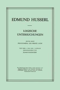 Logische Untersuchungen