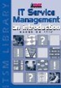 IT Service Management An Introduction based on ITIL