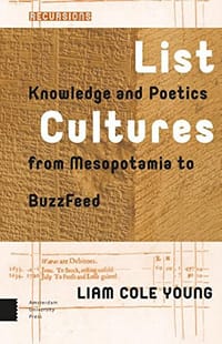 书籍 List Cultures的封面