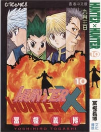 书籍 HUNTER X HUNTER 10的封面