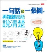 书籍 一句話配一張圖，再複雜都能說清楚的封面