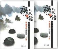 书籍 疾风之谱——石田芳夫对局集(上、下册)的封面